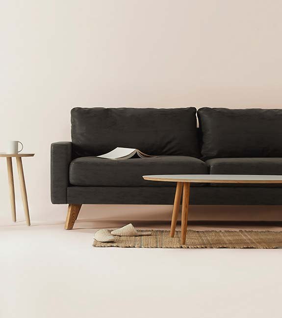 Black armchair model Black armchair model