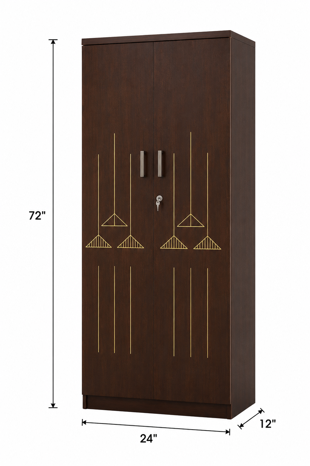 2 Doors Almirah - Image 2