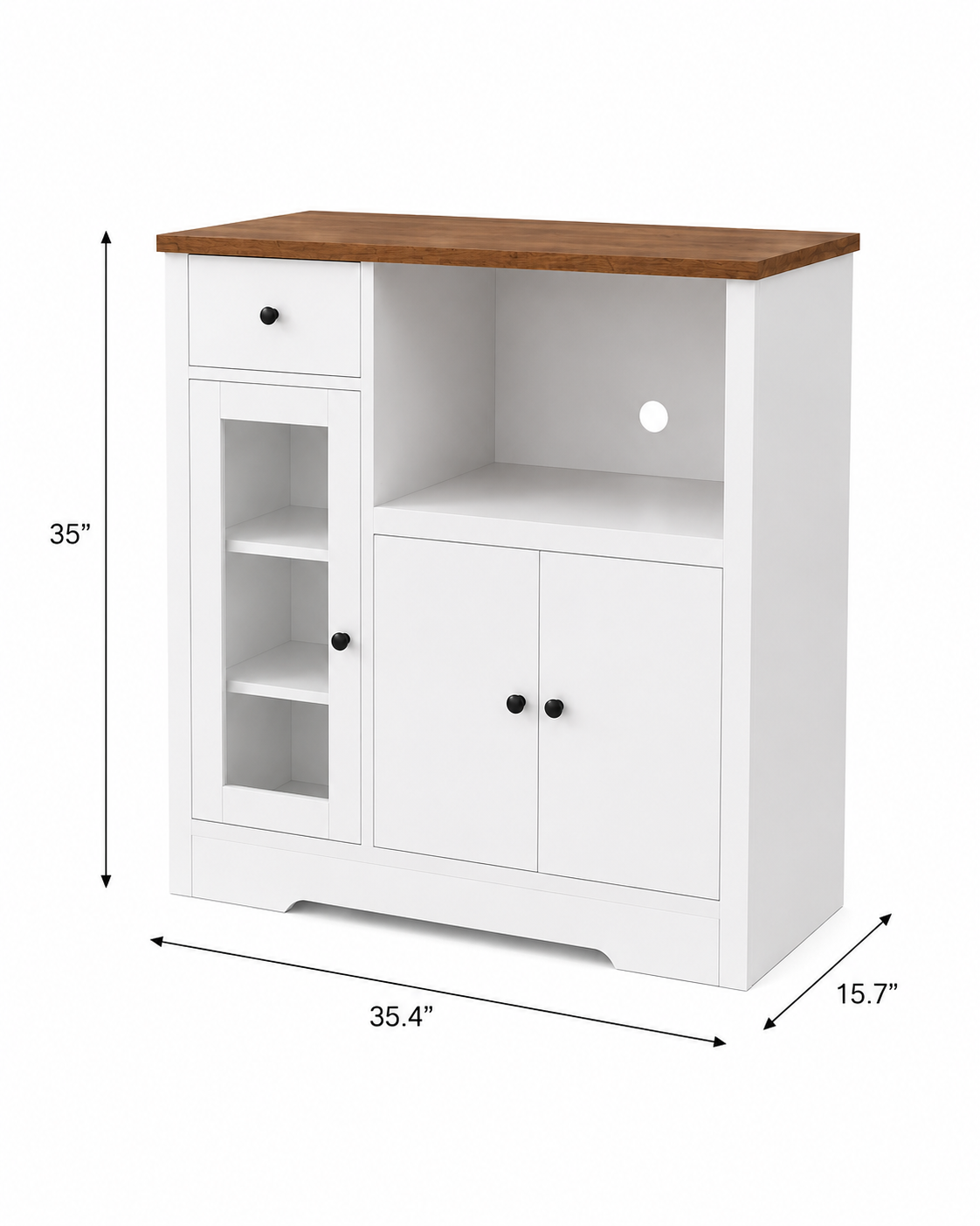 Kitchen Microwave Cabinet - Image 2